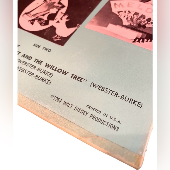 1964 Walt Disney Record Introduction Melody Instrumental Orchestra USA Vintage - Picture 4 of 7